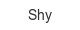 shy