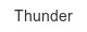 thunder