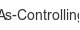 as-controlling