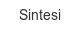 sintesi