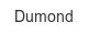 dumond