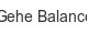 gehe-balance