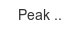 peak