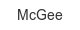 mcgee