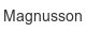 magnusson