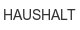 haushalt