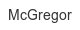 mcgregor