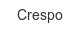 Crespo crespo