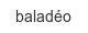 baladeo