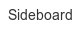 sideboard