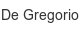 de-gregorio