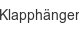 klapphaenger