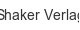 shaker-verlag