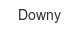 downy