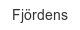 fjoerdens