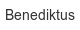 benediktus