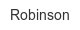 robinson
