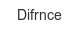 difrnce