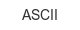 ascii
