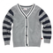 Kinder-strickjacke-grau