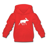 Spreadshirt-kinder-kapuzenpullover-rot