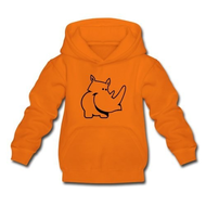 Spreadshirt-kinder-kapuzenpullover-orange