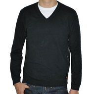 Herren-v-pullover-schwarz