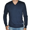 Herren-v-pullover-blau