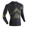Herren-long-shirt-gelb
