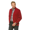 Herren-strickjacke-rot