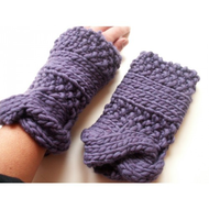 Armstulpen-gestrickt