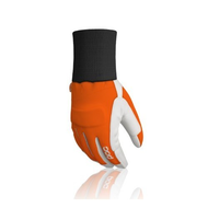 Handschuh-orange