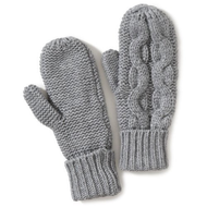 Handschuh-grau-damen