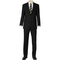 Anzug-schwarz-m