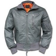 Fliegerjacke-grau