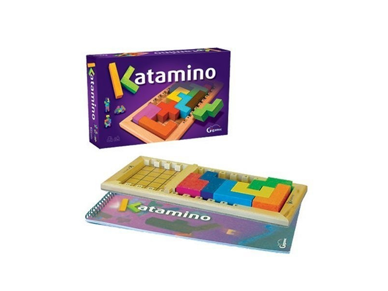 Katamino Puzzleholzspiel für 1-2 Spieler Gigamic