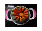 Melonenspalter-melone-geteilt-mit-strunk