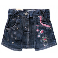 Baby-jeansrock-denim