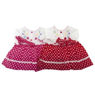 Baby-kleidchen-rot