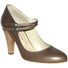 Spangenpumps-taupe