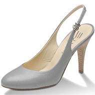 Slingpumps-grau