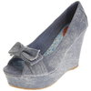 Peep-toe-denim