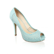 Peeptoe-nubukleder
