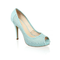 Peeptoe-nubukleder