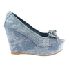 Peeptoe-denim
