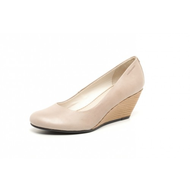 Keilabsatz-pumps-beige