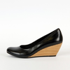 Keil-pumps-leder