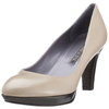 Pumps-taupe-leder