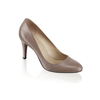 Pumps-taupe-glattleder