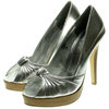 Pumps-silber-plateau